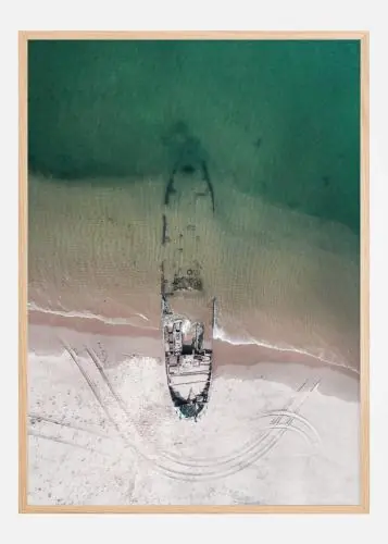 Wreck Poster (21x29.7 cm (A4)) Doar azi