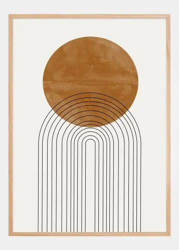 Abstract Flow No2 Poster (21x29.7 cm (A4)) Comandă acum