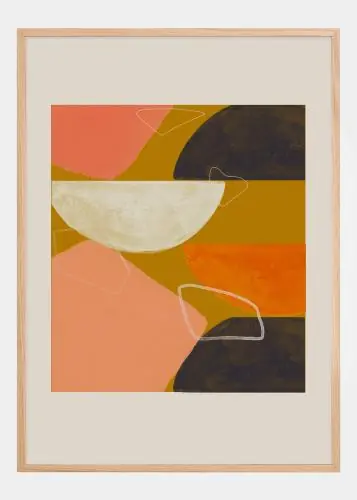 Abstract Composition Poster (21x29.7 cm (A4)) Ofertă specială
