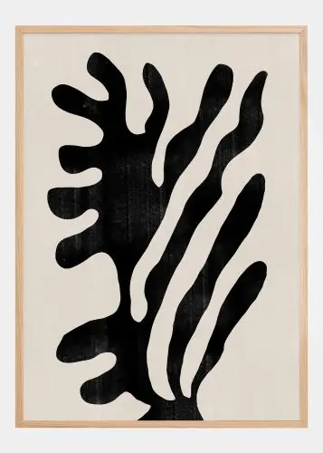 Abstract Plant No1 Poster (21x29.7 cm (A4)) Reducere extra