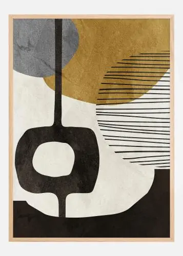 Abstract Art l Poster (21x29.7 cm (A4)) Livrare expres