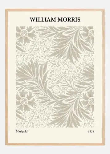 William Morris - Marigold 2 Poster (21x29.7 cm (A4)) Promoție