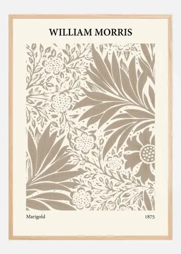 William Morris - Marigold 4 Poster (21x29.7 cm (A4)) Preț mic
