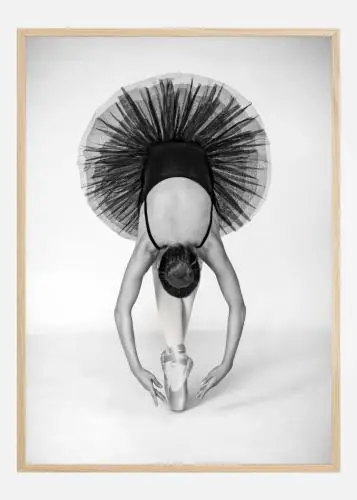 Ballet Technique Poster (21x29.7 cm (A4)) Cumpărături sigure