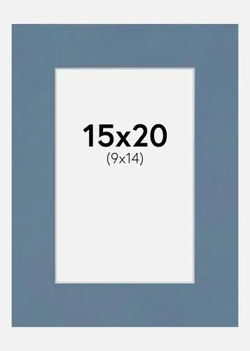Livrare expres Passepartout Inlet (Miez Alb) 15x20 cm (9x14)