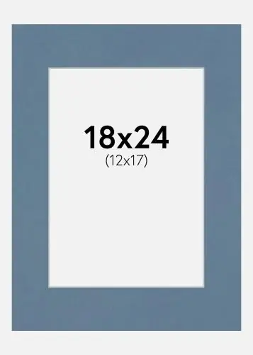 Passepartout Inlet (Miez Alb) 18x24 cm (12x17) Vezi acum
