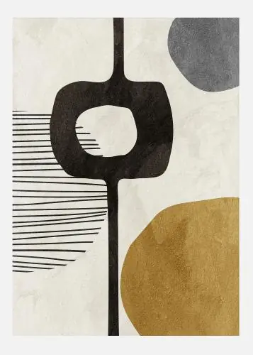 Abstract Art Ll Tablou Pe Pânză (30x40 cm) Calitate înaltă