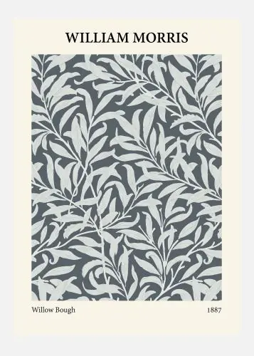 William Morris - Willow Bough 7 Tablou Pe Pânză (30x40 cm) Super ofertă