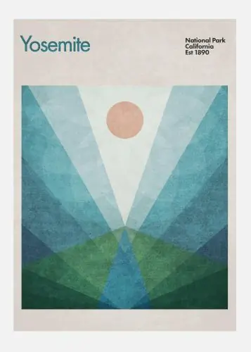 Yosemite Tablou Pe Pânză (30x40 cm) Livrare rapidă