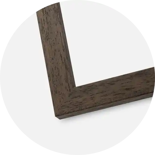 Ramă Brown Wood 40x60 cm - Paspartu Alb 32,9x48,3 cm (A3+) Ofertă exclusivă
