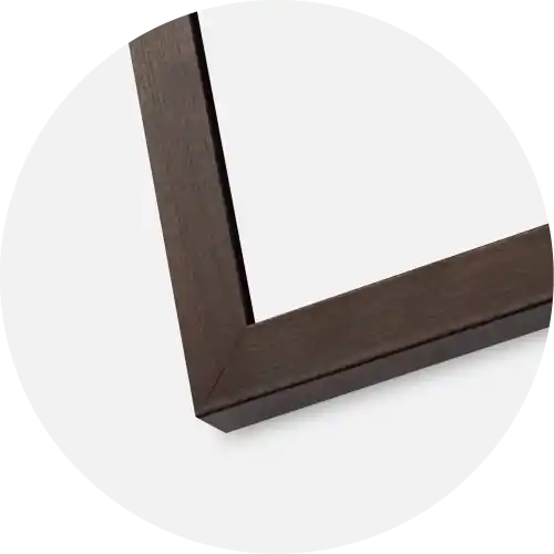 Reducere Ramă Selection Nuc 55x70 cm - Paspartuuri Alb 43,2x61 cm