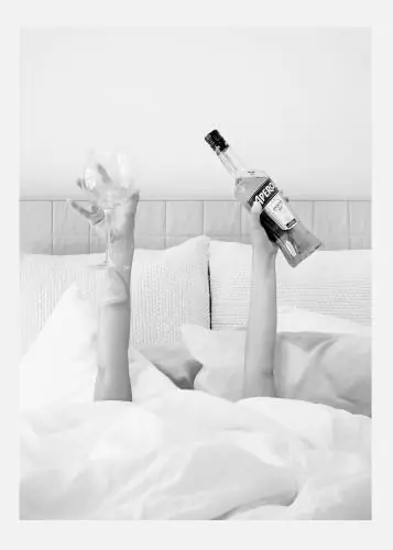 Aperol In Bed Low Key Tablou Pe Pânză (30x40 cm) Discount