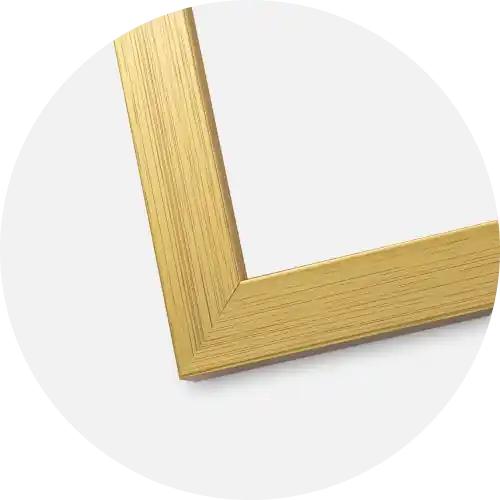 Ramă Sticlă Gold Wood 18x18 cm - Paspartu Alb 13x13 cm Cel mai vândut