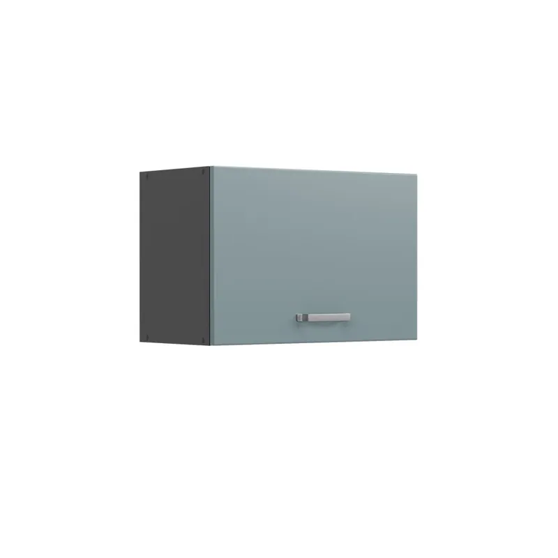 Dulap de perete R-Line Albastru-gri 60 cm Plat Vicco Retur ușor