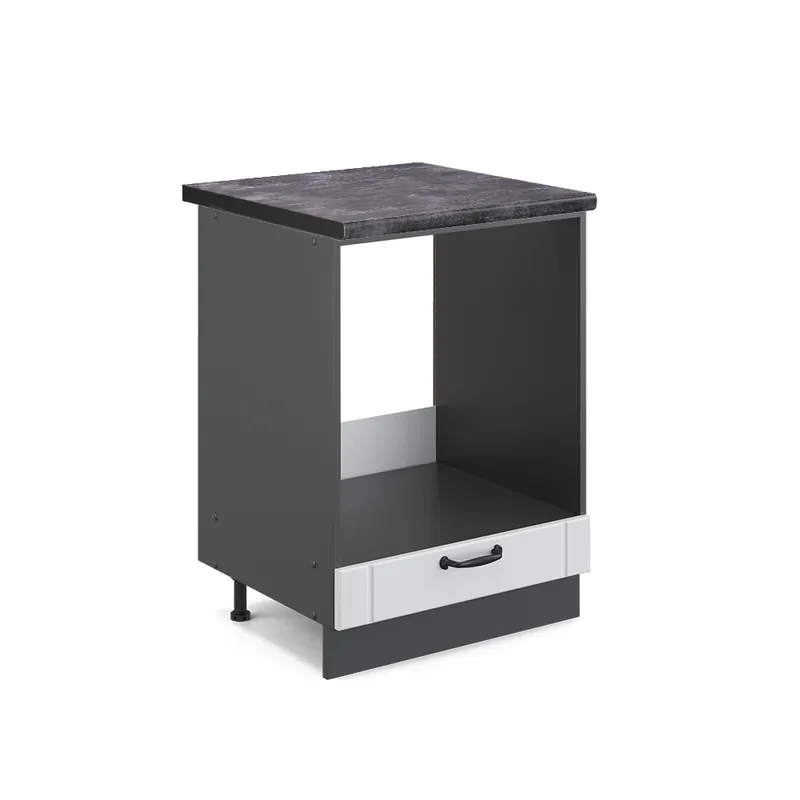 Doar azi Dulap de transformare a sobei Fame-Line Casă de țară albă 60 cm , AP Antracit Vicco