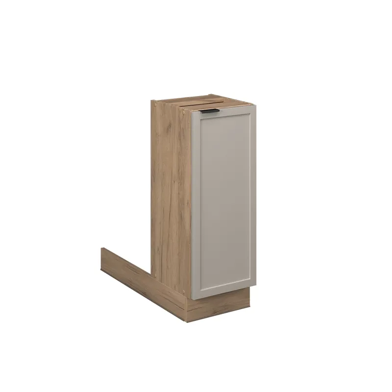 Retur ușor Insula de bucătărie Fame-Line GriBej 30 cm fara blat Vicco