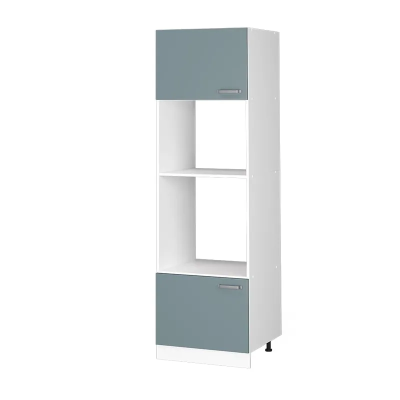 Disponibil imediat Dulap pentru cuptor cu microunde R-Line Albastru-gri 60 cm Vicco