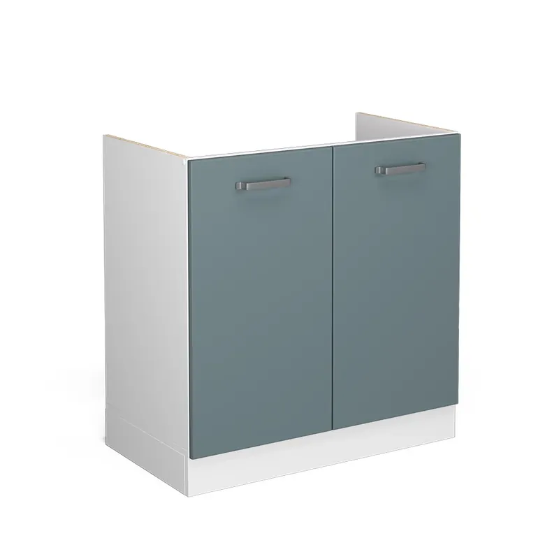 Dulap de bază pentru chiuvetă R-Line Albastru-gri 80 cm fara blat Vicco Bestseller