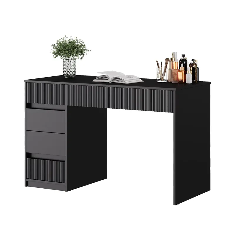 Lichidare de stoc Vanitate Omira Negru 120 cm fără oglindă Vicco