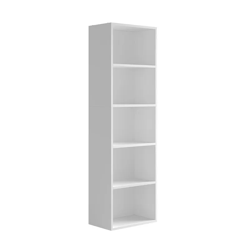 Raft pentru dosare în picioare Bob Alb 40x132 cm cu 5 compartimente Vicco Reducere