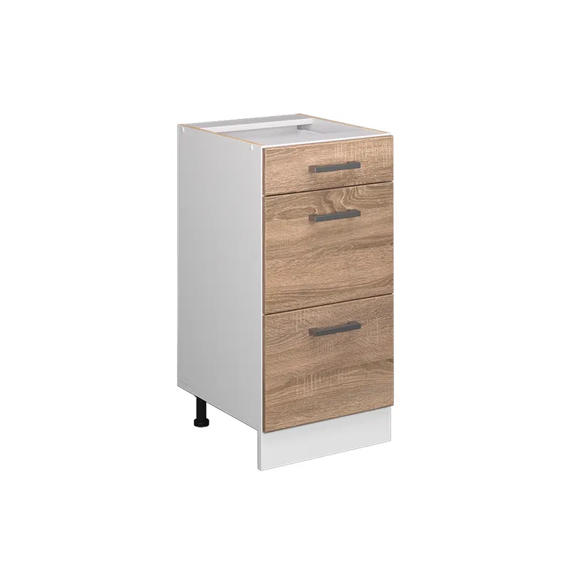 Bestseller Dulap de bază universal R-Line Sonoma 40 cm cu sertare, fara blat Vicco