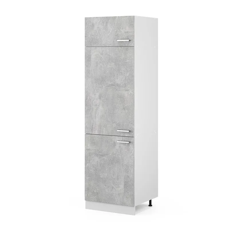 Dulap înalt universal R-Line beton 60 cm cu uși Vicco Nu rata