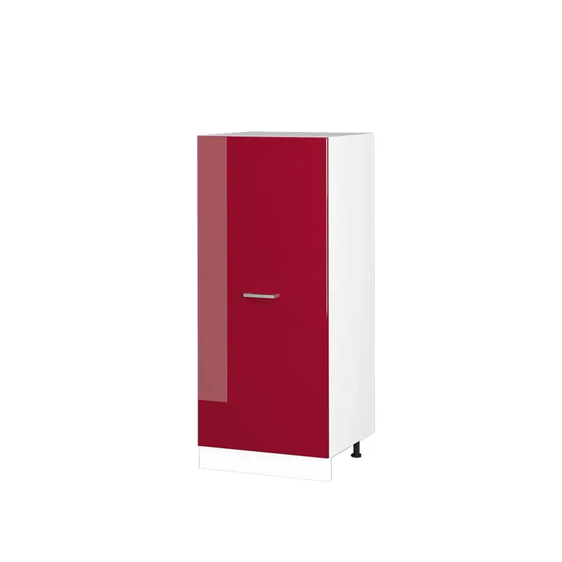 Dulap înalt universal R-Line Bordeaux lucios ridicat 60 cm cu o uşă mare Vicco Comandă acum