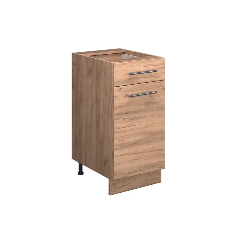 Bestseller Dulap de bază de bucătărie Fame-Line Stejar Goldkraft 40 cm , AP Marmură Vicco