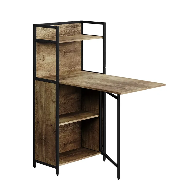 Birou Savio Stejar rustic 57 x 30 cm cu blat rabatabil Vicco Lichidare de stoc