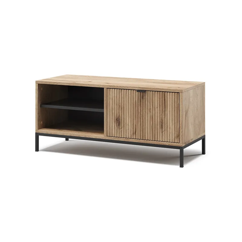 Bancă pentru încălțăminte Eliza Stejar viking 100x45 cm cu usa plianta Vicco Disponibil imediat