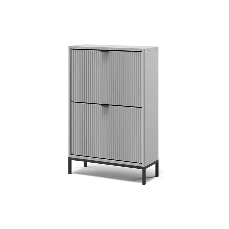 Basculator de pantofi Eliza Gri 60x92 cm cu 2 sertare rabatabile Vicco Lichidare de stoc