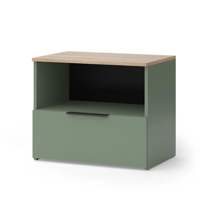 Comodă Wido Verde 60x50 cm cu clapă Vicco Plată sigură