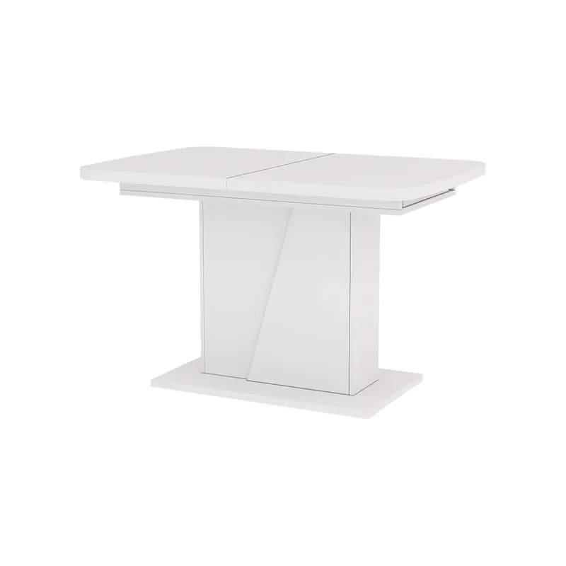 Plată securizată Masa de sufragerie Fenaro Alb 120 x 80 cm extensibil Vicco
