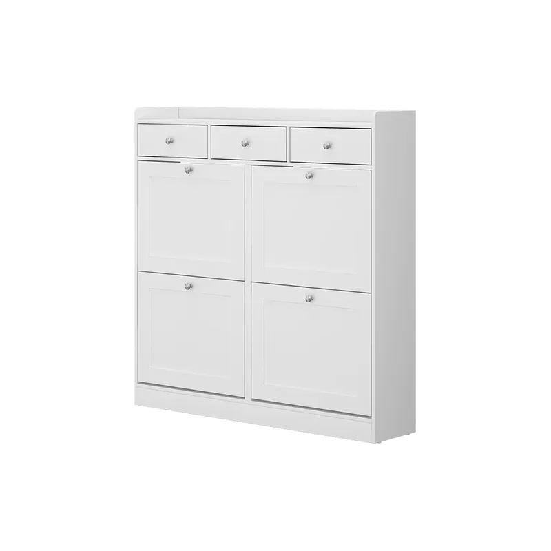 Basculator de pantofi Vitto Alb 100x99.5 cm cu 3 sertare și 4 compartimente pliabile Vicco Comandă acum