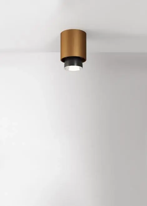 Reducere extra Spotlight Fabbian Claque F43 20W 10cm - Bronz - F43 E01 76