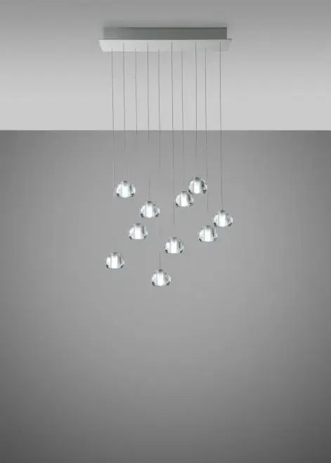 Lampa suspendată Fabbian Multispot F32 60x15cm - 10 - F32 A28 00 Noutate