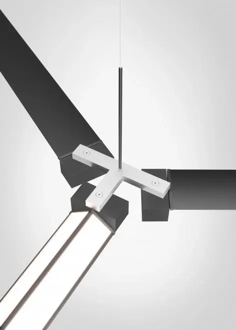 Accesorii Fabbian Pivot F39 Triple conector - Oțel anodizat - F39 Z03 27 Cumpărături sigure