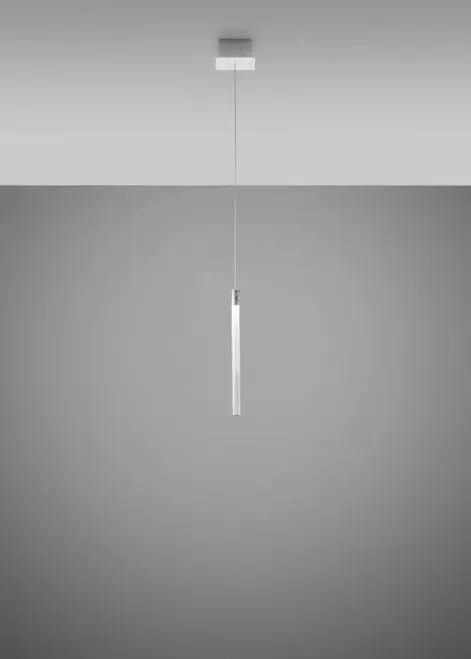 Retur ușor Lampă suspendată Fabbian Multispot F32 13x13cm - Chrome - F32 A06 00