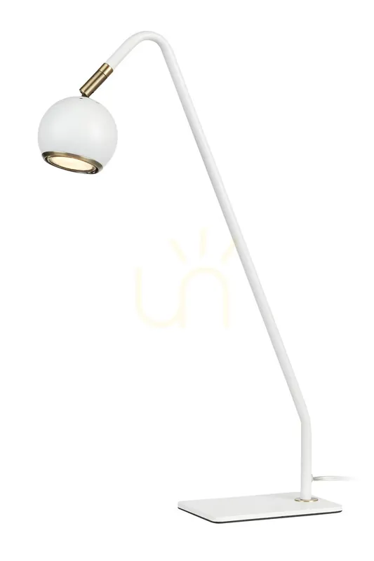 Lampă de masă Markslojd COCO alb metal 48 cm 107341 Chilipir