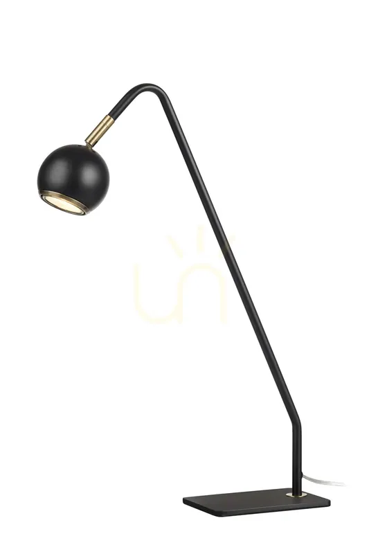 Lampă de masă Markslojd COCO negru metal 48 cm 107340 Plată securizată