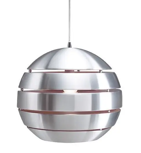 Retur gratuit Pendul Markslojd STROMBOLI aluminiu 40 cm 1 bec 112524