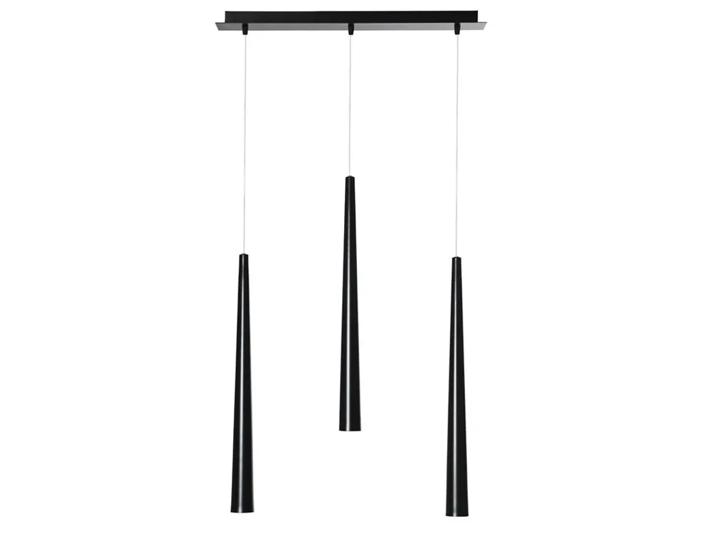 Mai ieftin Lampa suspendată ICE 3 - negru