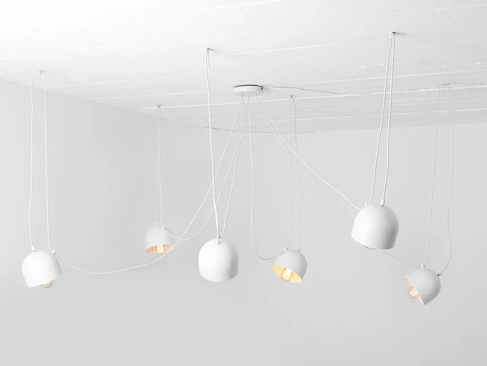 Bestseller Lampa suspendată POPO 6 - alb