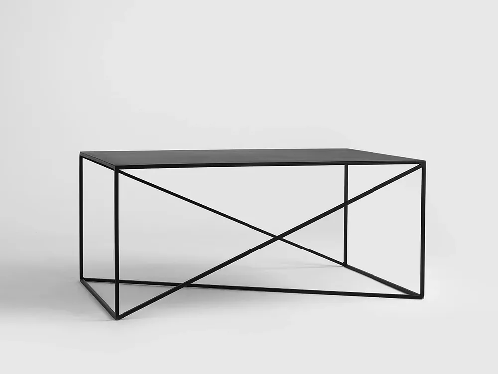 Masă de cafea MEMO METAL 100x60 Ofertă
