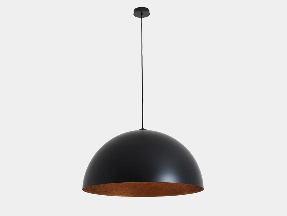 Lichidare de stoc Lampa suspendată Lord 70 - cupru-negru