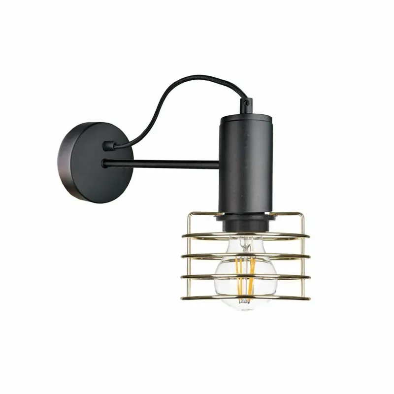 Aplică 1xE27 RUNE BLACK / GOLD Nu rata