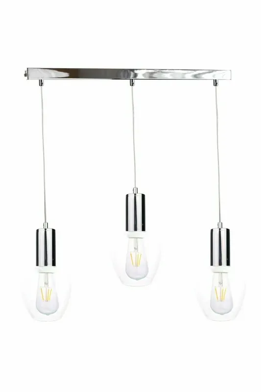 Ieftin Lampa suspendata 3xE27 VERRE SILVER