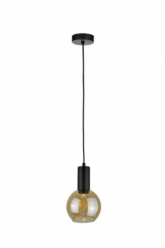 Disponibil imediat Lampa suspendata 1xE27 JANTAR BLACK