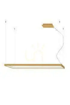 Candelabru TUULA L auriu 3000K Thoro Plată securizată