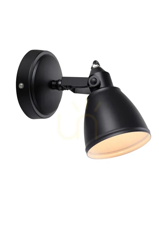 Aplica de perete baie Markslojd FJALLBACKA 108082 negru IP44 Retur gratuit